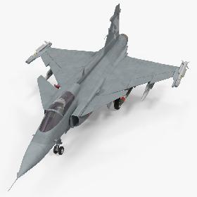 Fighter Aircraft Saab JAS 39 Gripen